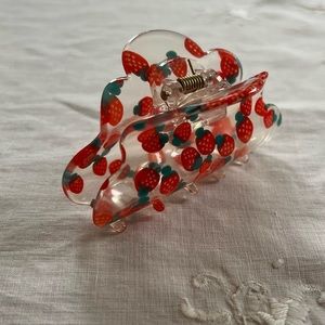 Strawberry Claw Clip